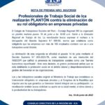 Nota de Prensa 003/CRXIII